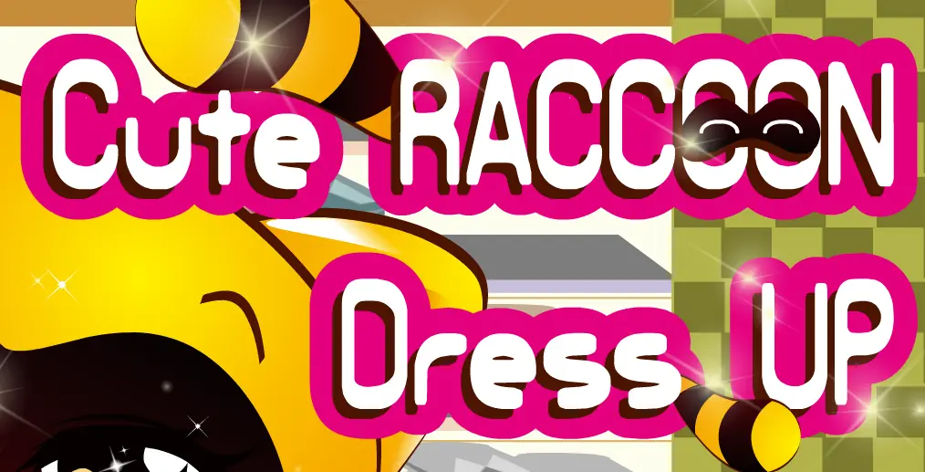 Cute Raccoon Dress Up logo