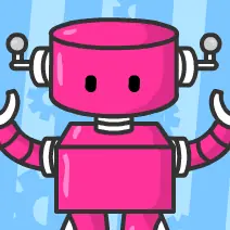 Cute Robot Girl logo