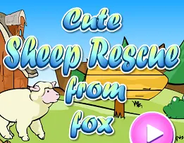 Cute Sheep Rescue from Fox logo