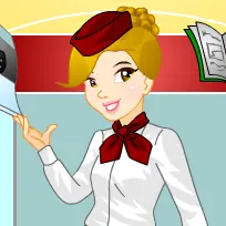 Cute Stewardess logo