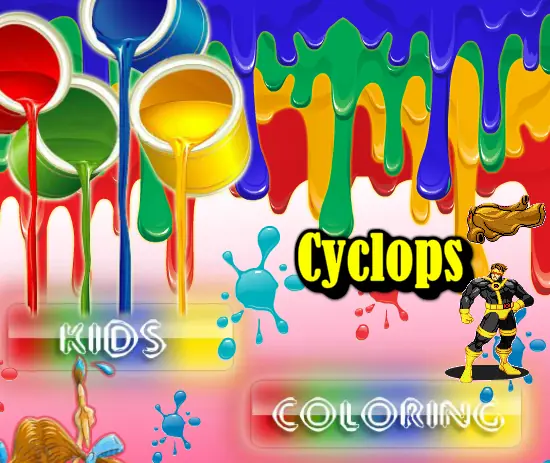 Cyclops Kids Coloring logo