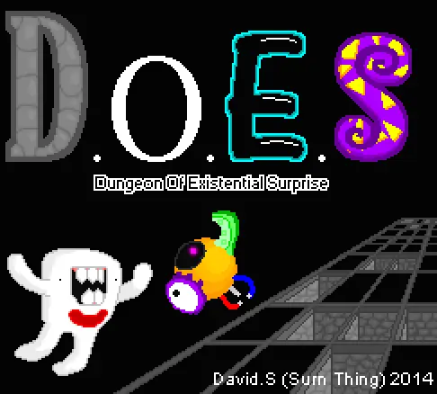 D.O.E.S: Dungeon Of Existential Surprise logo