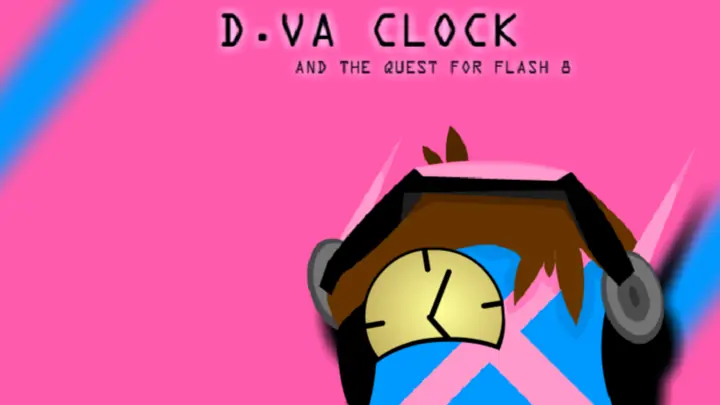 D.Va Clock and the Quest for Flash 8 logo