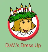 D.W.'s Dress Up logo