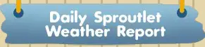 Daily Sproutlet Weather Report logo