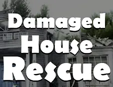 Damaged House Rescue logo