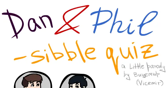Dan & Phil-sibble Quiz! logo