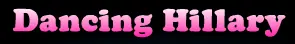 Dancing Hillary logo