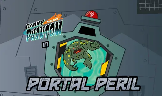 Danny Phantom in Portal Peril logo