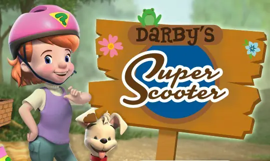 Darby's Super Scooter logo