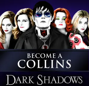 Dark Shadows: Become a Collins logo