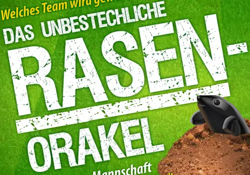 Das unbestliche Rasen-Orakel logo