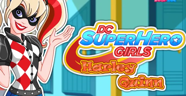 DC Super Hero Girls Harley Quinn logo