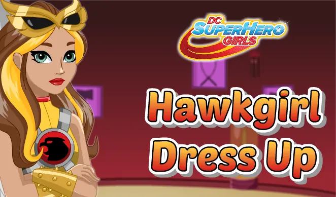 DC Super Hero Girls Hawkgirl Dress Up logo