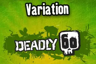 Deadly 60: Variation logo