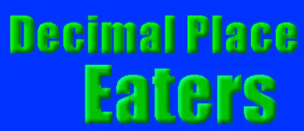 Decimal Place Eaters logo