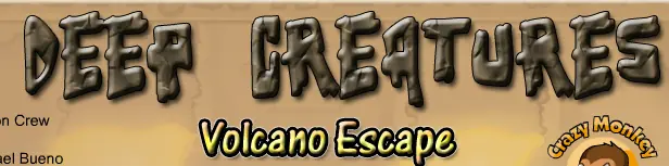 Deep Creatures: Volcano Escape logo