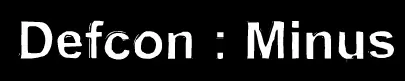 Defcon : Minus logo