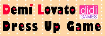 Demi Lovato Dress Up Game logo
