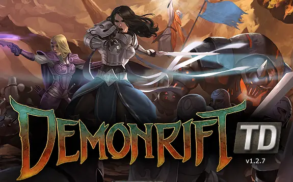 Demonrift TD logo