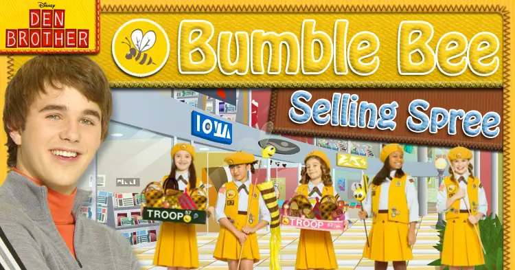 Den Brother: Bumble Bee Selling Spree logo
