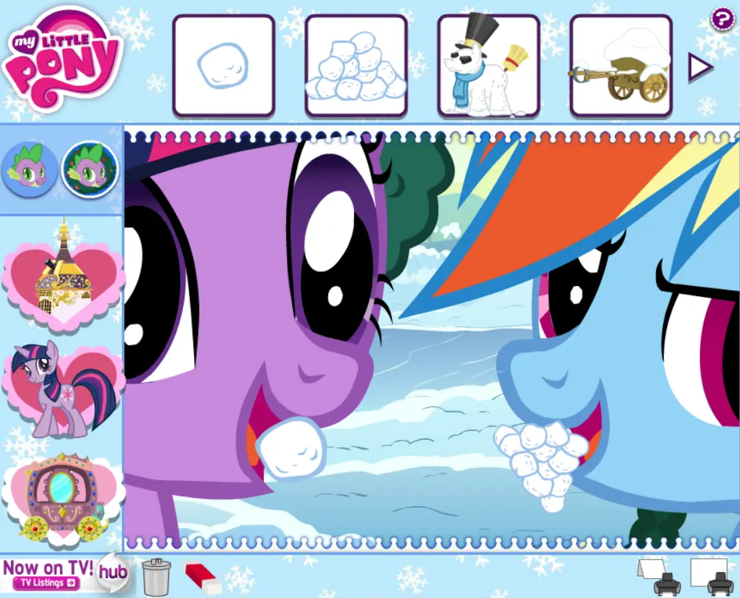 Derpy Hooves Christmas Card Creator logo