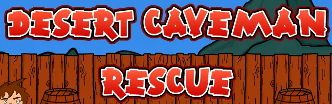 Desert Caveman Rescue logo