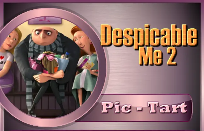 Despicable Me 2 Pic-Tart logo