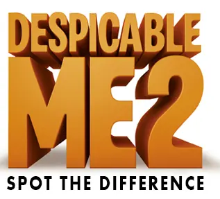 Despicable Me 2 - Spot the Difference logo