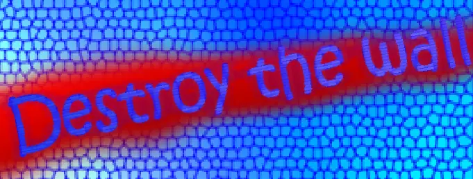 Destroy the Wall logo
