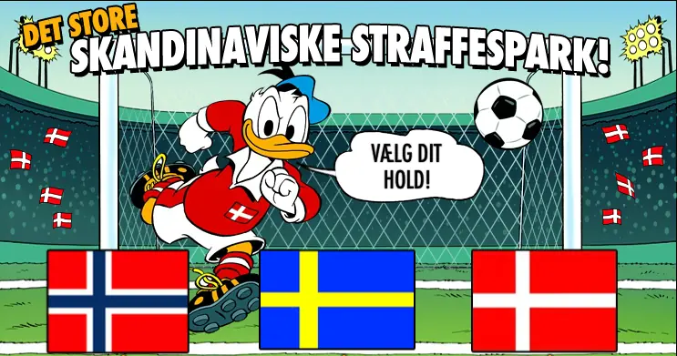 Det store skandinaviske straffespark! logo