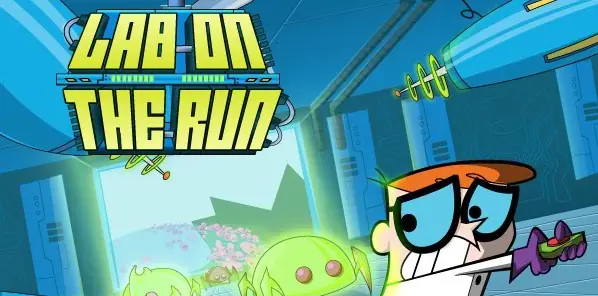 Dexter's Laboratory: Lab on the Run logo