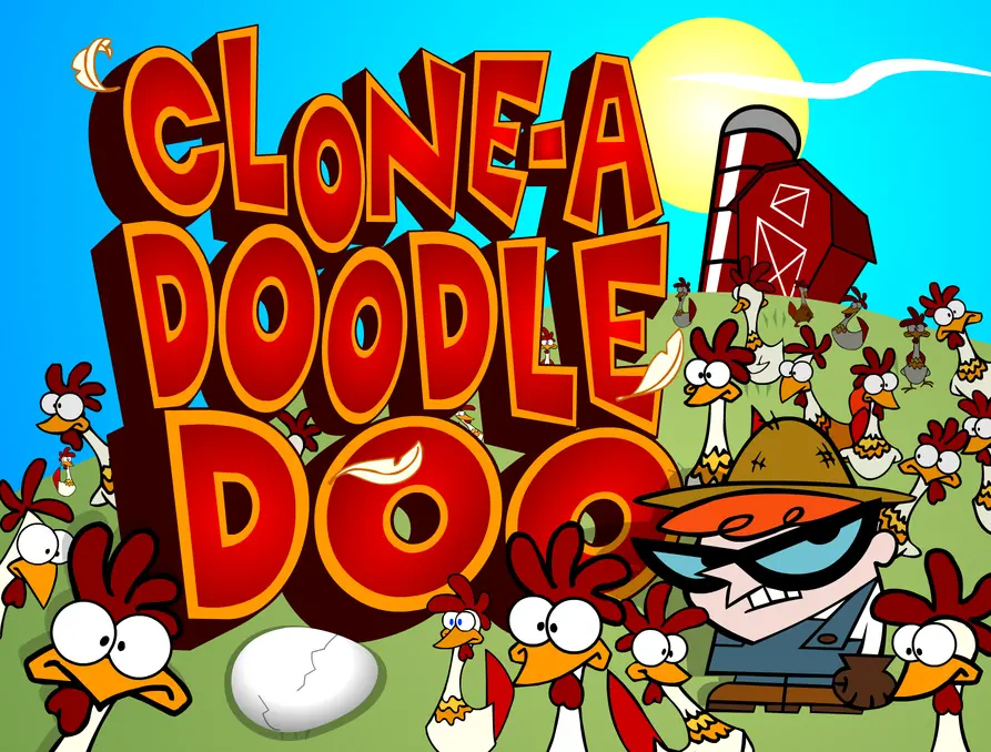 Dexter's Labratory Clone-A-Doodle-Doo logo