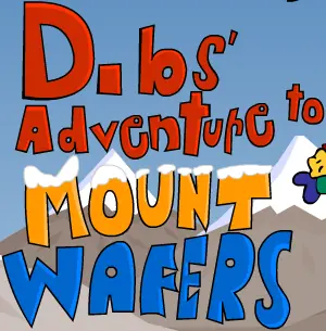 Dibs' Adventure to Mount Wafers logo