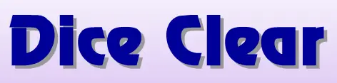 Dice Clear logo