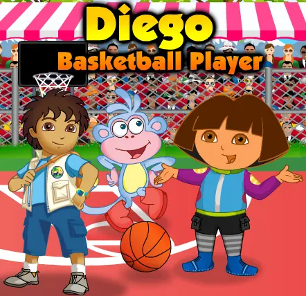 Diego Basketball Player logo