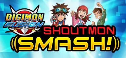 Digimon Fusion: Shoutmon Smash! logo
