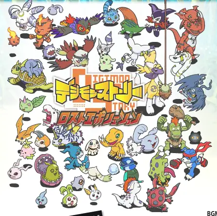 Digimon Story: Lost Evolution Microsite logo