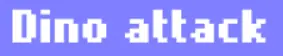 Dino attack logo