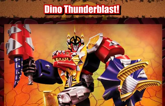 Dino Thunderblast! logo