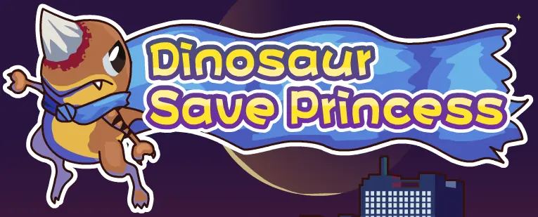 Dinosaur Save Princess logo