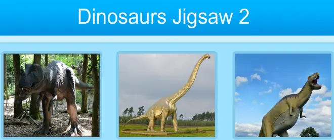 Dinosaurs Jigsaw 2 logo