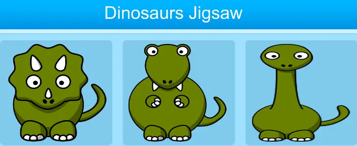 Dinosaurs Jigsaw logo