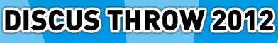Discus Throw 2012 logo