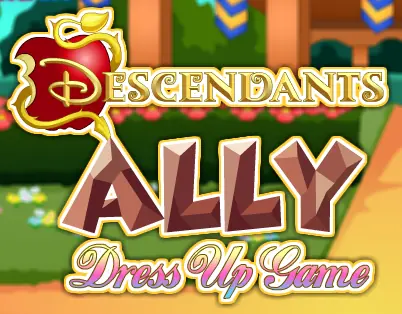Disney Descendants Ally Dress Up Game logo