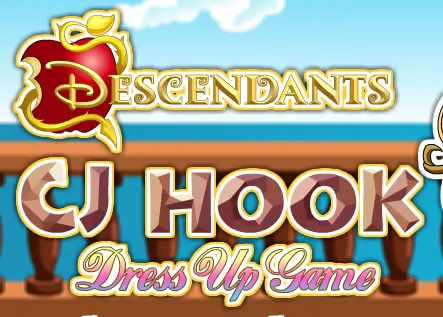 Disney Descendants CJ Hook Dress Up Game logo