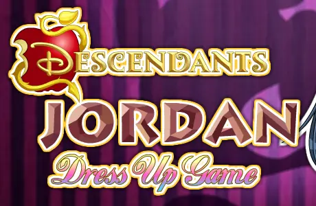 Disney Descendants Jordan Dress Up Game logo