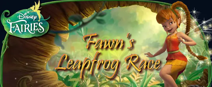 Disney Fairies: Fawn's Leapfrog Face logo
