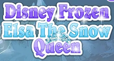 Disney Frozen Elsa The Snow Queen logo