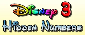 Disney Hidden Numbers 3 logo